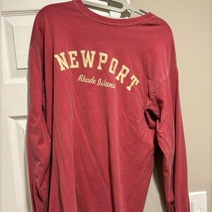 Comfort colors Newport, RI long sleeve